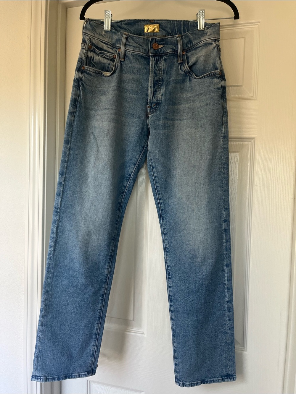 Mother jeans mid rise hiker hover